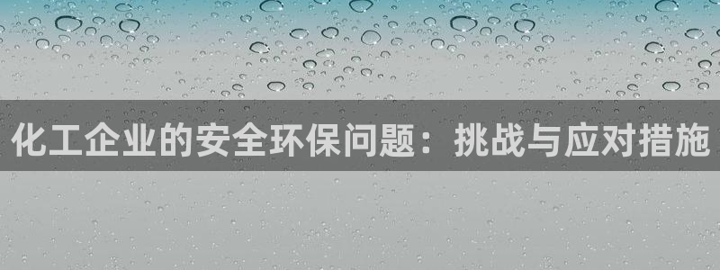 电影亿万:化工企业的安全环保问题:挑战与应对措施